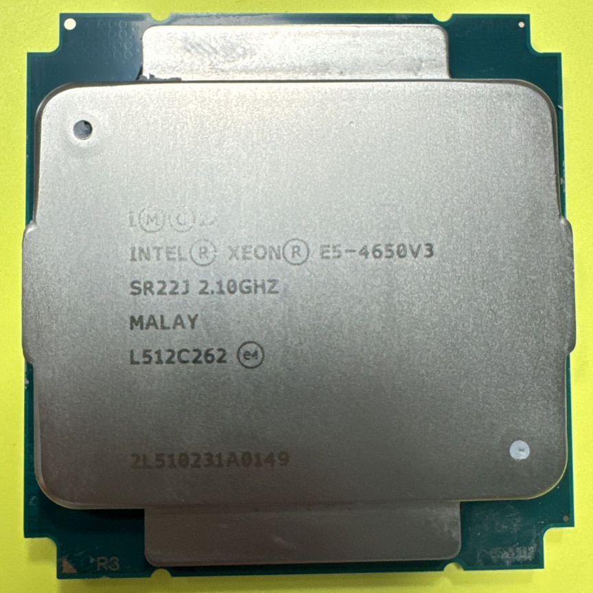 [E5-4650V3] Intel Xeon Lga2011-3, 12 X 2100 Mhz E5-4650v3