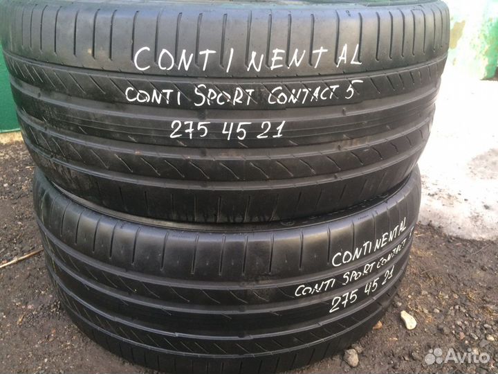 Continental ContiSportContact 5 275/45 R21 107Y