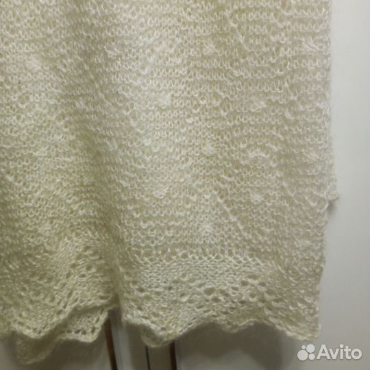 Пуховый платок паутинка