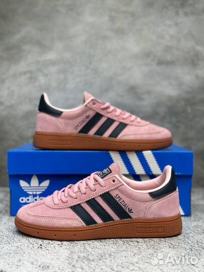 Кеды Adidas Spezial розовые арт:434