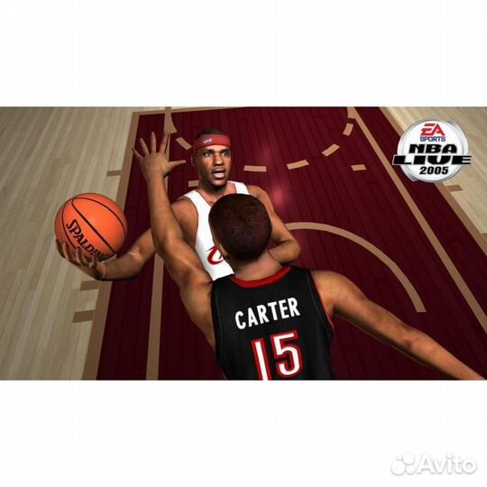 NBA Live 2005, б/у, множ.царап., английский (Xbox)