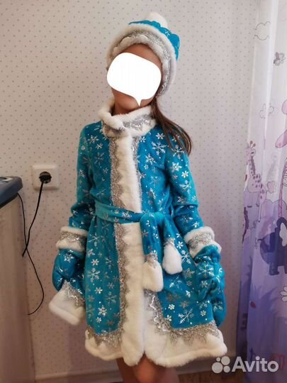Карнавальный костюм Снегурочки