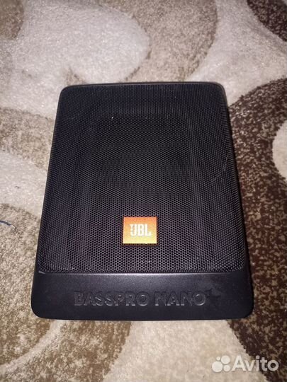 Сабвуфер под сиденье jbl bassprp nano