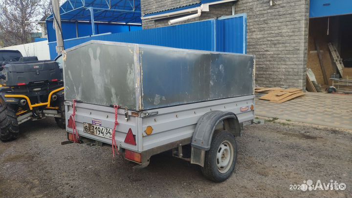 Прицеп легковой Кремень усиленный