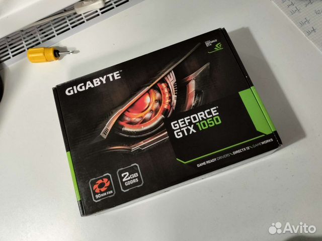 Видеокарта gtx 1050 2gb купить в Москве | Электроника | Авито