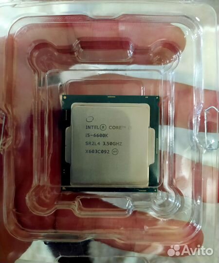 Процессор Intel Core i5-6600К, сокет: LGA1151