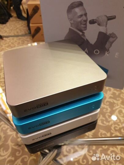 Караоке-система для дома EvoBox + 2 микрофона