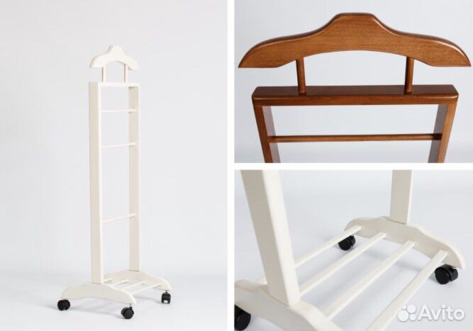 Вешалка напольная деревянная