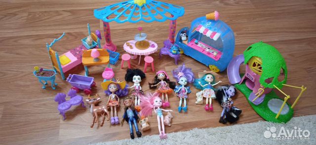 Куклы энчантималс с питомцами