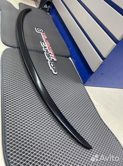 Лип спойлер hyundai solaris с 2017г