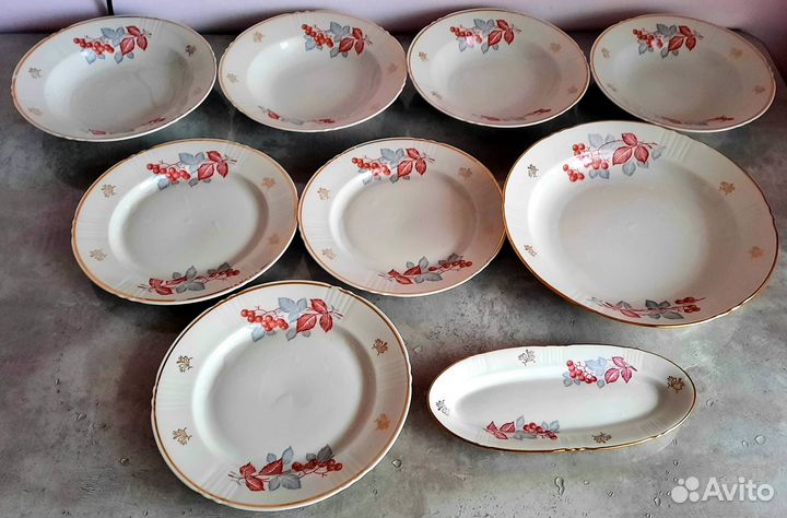 Посуда СССР комплект 9 предметов