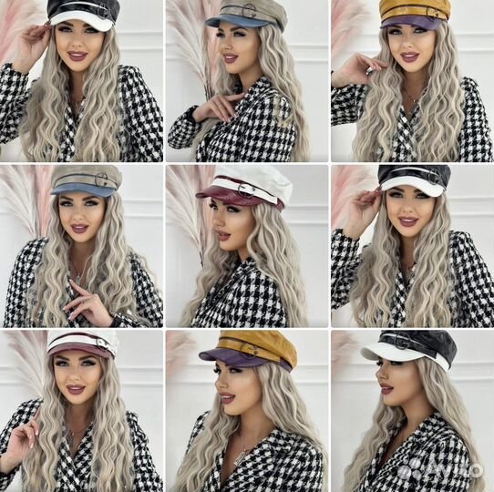 Кепи кепка фуражка женская новая экокожа