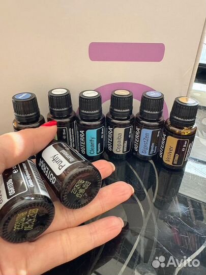 Эфирные масла doTerra в ассортименте