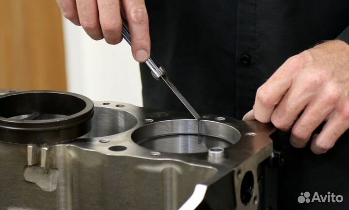 Замена поршневой Mits. Lancer 2000-2007