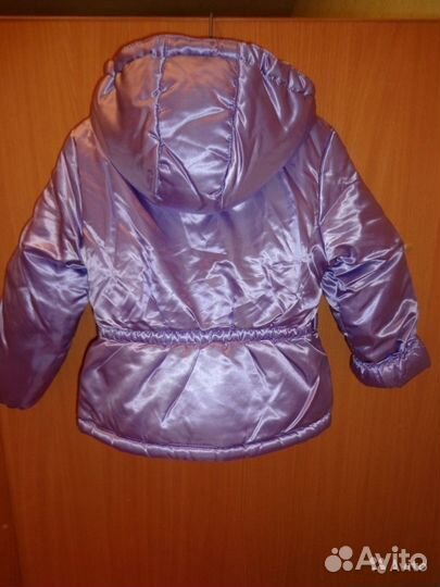 Красивая теплая куртка д/девочки U-Twо