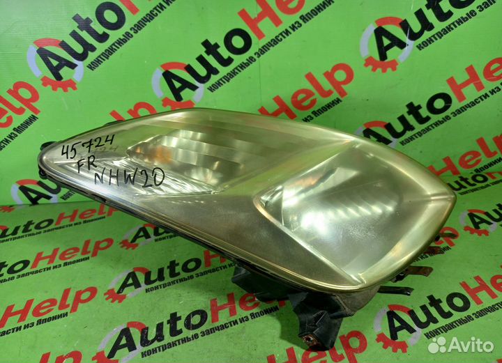 Фара toyota prius NHW20 4720 передняя правая xenon
