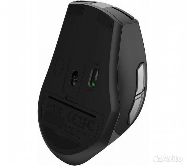 Беспроводная мышь A4Tech Fstyler FG35, серый/черны