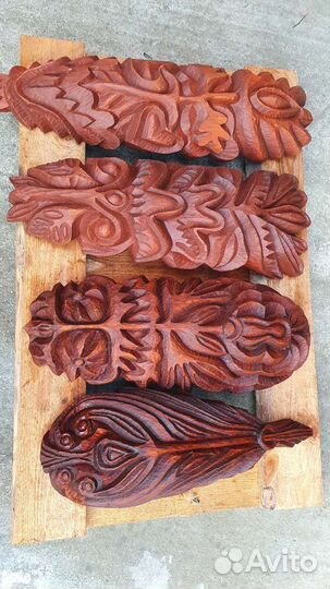 Резной декор из дерева