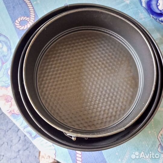 Набор форм для выпекания коржей (3шт)