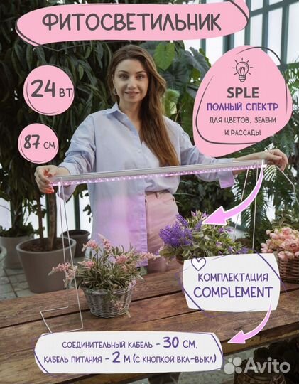 Фитолампа для растений