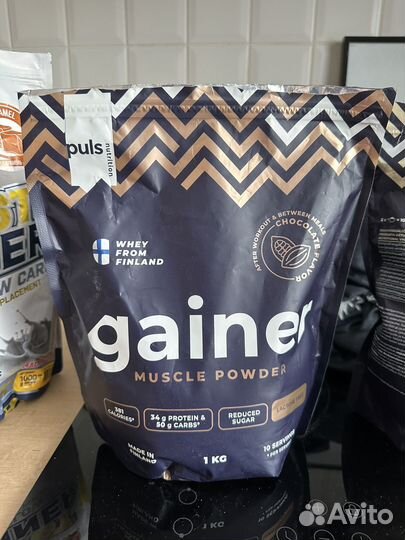 Гейнер + протеин из Финляндии