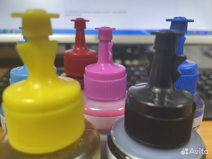 Комплект чернил на Epson 6 цветов водные