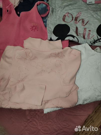 Вещи пакетом для девочки 3-4-5 лет