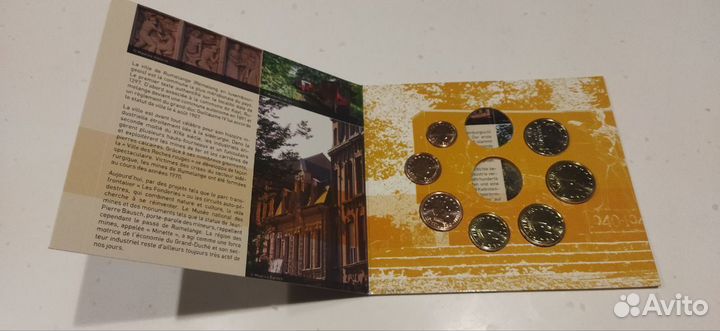 Различные монеты евро