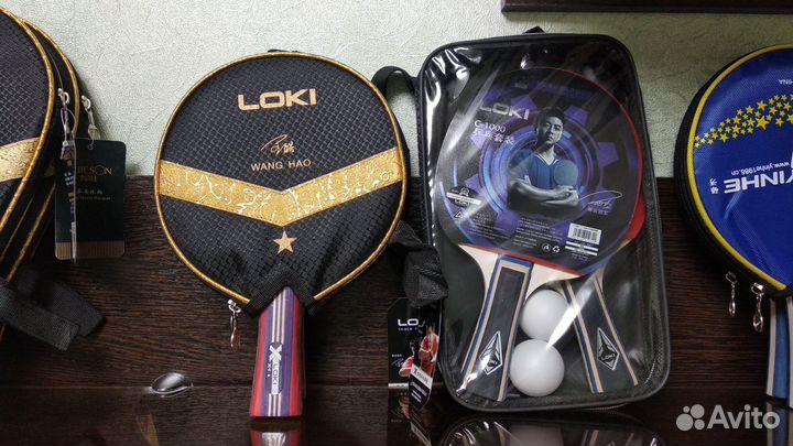 Готовые ракетки для настольного тенниса