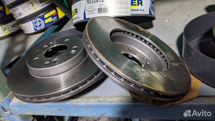 Тормозные диски передние 2 шт mercedes (C124/W124)