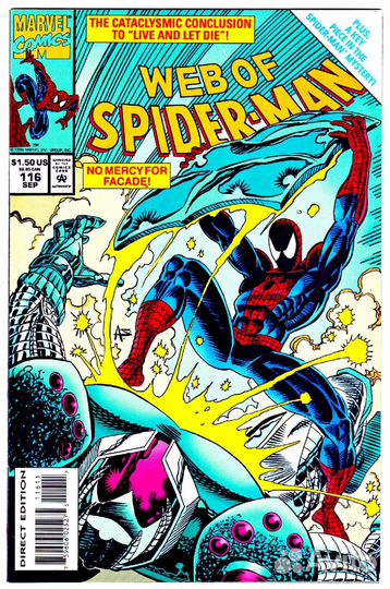 Ретро комиксы Spider-Man 90х годов