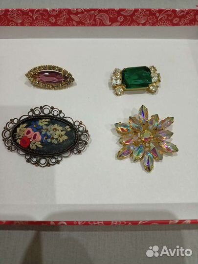 Броши СССР винтаж