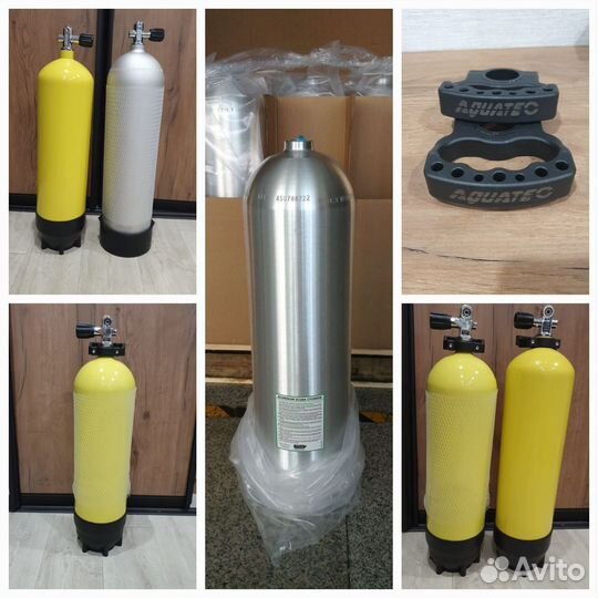 Баллоны для дайвинга новые