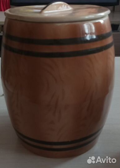 Керамический бочонок