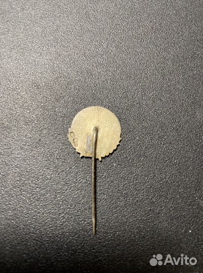 Значок редкий, серебро 875 пробы