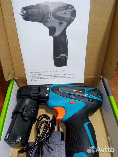 Аккумуляторная дрель шуруповерт