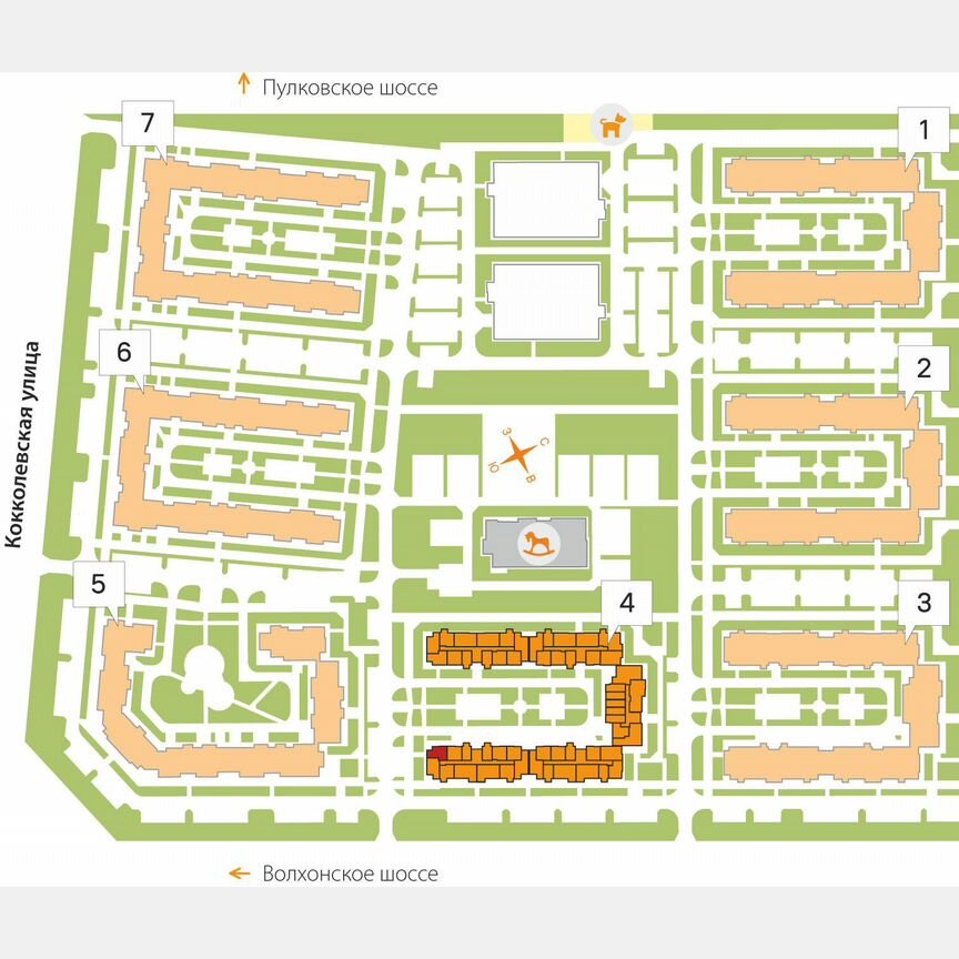 1-к. квартира, 40,9 м², 3/5 эт.