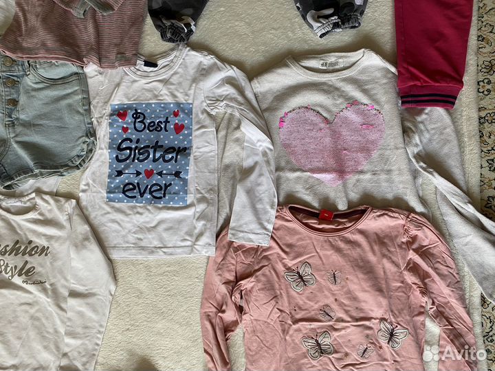 Детские вещи пакетом для девочек