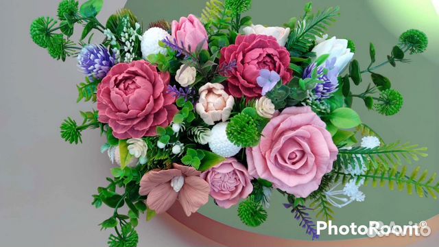 Мыло ручной работы букеты