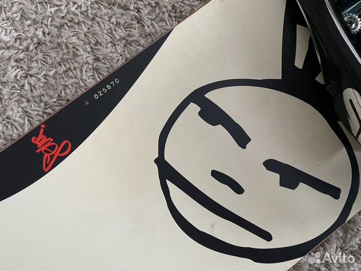 Сноуборд + крепления для сноуборда