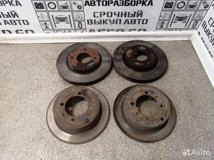 Диск тормозной передний Mitsubishi Lancer (CS)