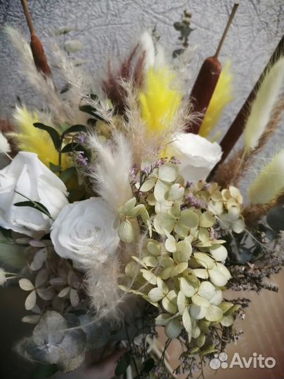 Сухоцветы букет