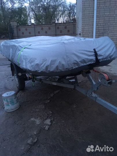 Лодка фрагмент 350Air нднд с моторор ns marin 9.9