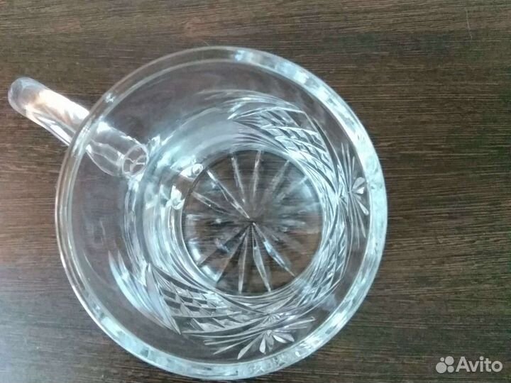 Хрустальные пивные кружки