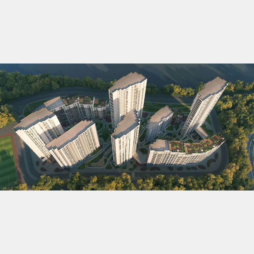 2-к. квартира, 71,6 м², 26/29 эт.