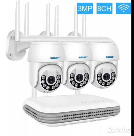 Готовый комплект видеонаблюдения