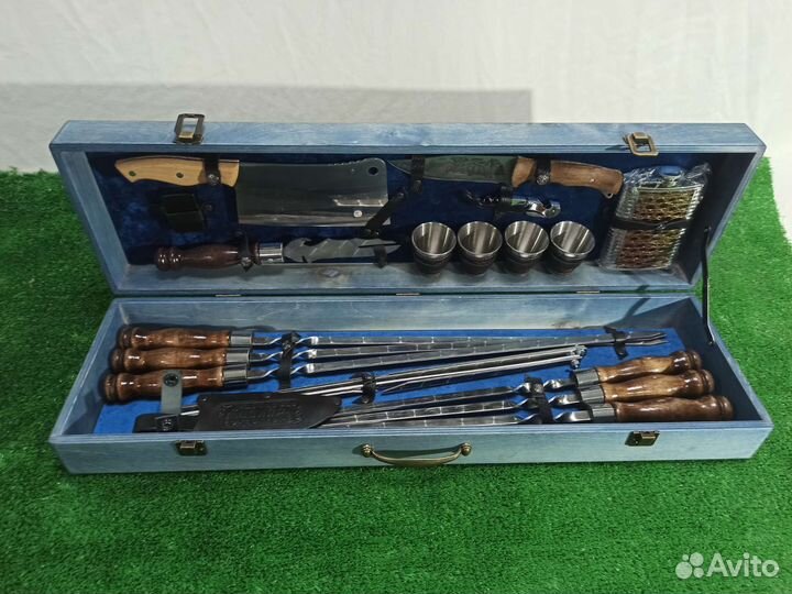 Набор шашлычника в подарочном кейсе