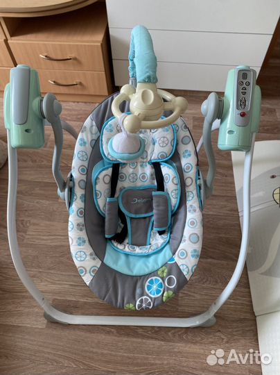 Детские электронные качели