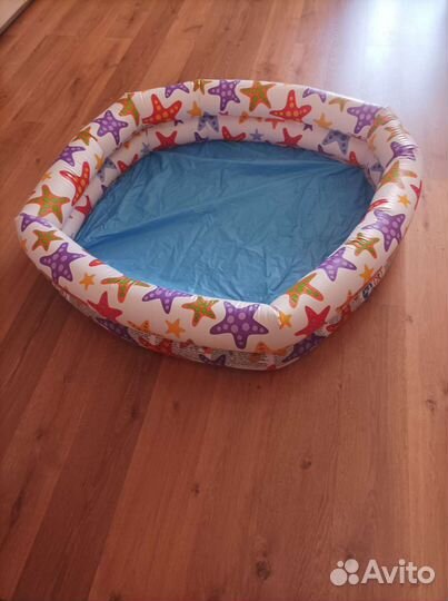 Детский надувной бассейн бу