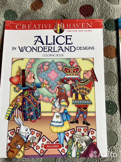 Раскраска антистресс Creative haven by M. Noble